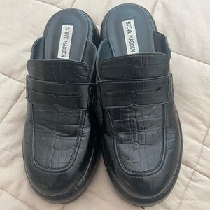 Steve Madden platform loafers